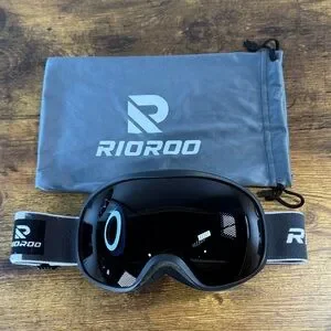 Black Ski Goggles Riordo