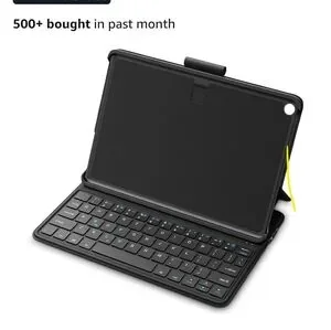 Black Tablet Keyboard Case For Kindle HD-10 Like New