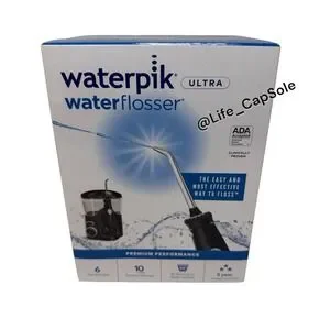 Black - Waterpik Water Flosser Ultra WP-112W New Sealed Floss Water Pik NIB