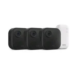 Blink Outdoor 4 Wireless Home Security System 3 Camera + Sync Module. New