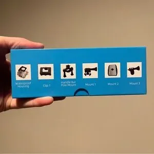 Blue 4K Action Camera Box