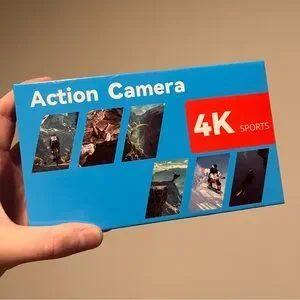 Blue 4K Action Camera Box