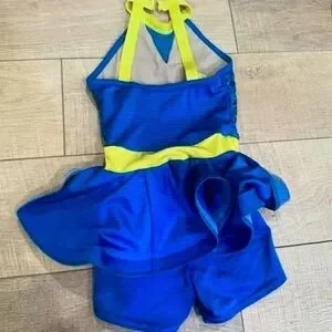Blue And Yellow Kids Costume