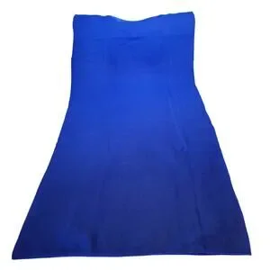 Blue Fleece Fabric 51x 24" Soft Warm Material for Craft Sewing Unbranded Remnant