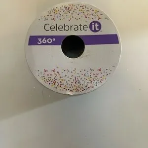 Blue Glitter Ribbon