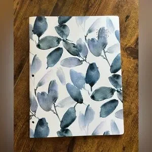 Blue Leaf Pattern Planner 2025-26 Blue Leaf Pattern Planner 2025-26