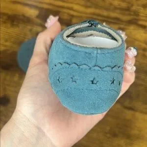 Blue Suede Baby Shoes