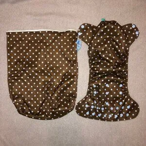 Blueberry Pocket Diaper & Wetbag Set