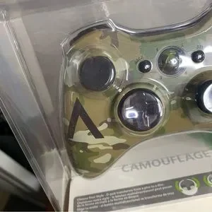 BNIB Special Edition Xbox 360 Camouflage Wireless Controller