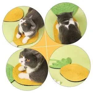 ✨BNWT - Hanging Pineapple Crocheted Cat Scratching Mat✨