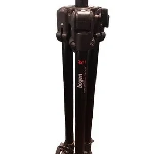Bogen Manfrotto 3211 Professional Camera Tripod 24-67” Anodized Legs /3029 Head