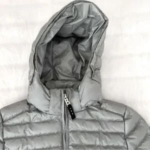 Bogner Kids Silver Down Ski Jacket with Hoodie (M)
