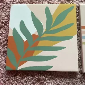 Boho Minimalist Unframed Canvas Set