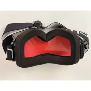 Bolle Ski Snowboard Goggles Red Lens Black Band Adjustable