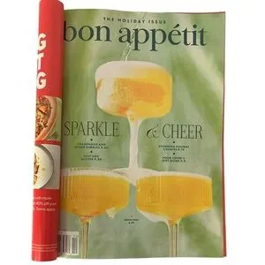 Bon Appetit Magazine December 2024 Holiday Issue Sparkle Cheer Gift Guide Cookie