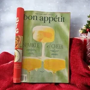 Bon Appetit Magazine December 2024 Holiday Issue Sparkle Cheer Gift Guide Cookie