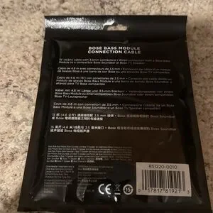 Bose Black Audio Connection Cable For TV Or Soundbar 15’
