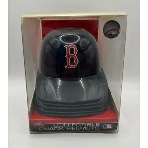 Boston Red Sox 8 Oz Mini Baseball Helmet 5 Snack Bowls MLB Rawlings Ice Cream