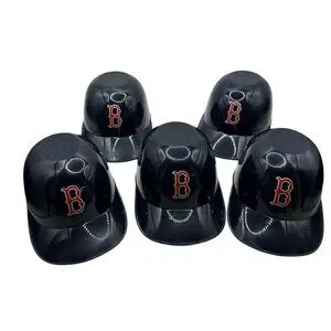 Boston Red Sox 8 Oz Mini Baseball Helmet 5 Snack Bowls MLB Rawlings Ice Cream