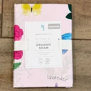 Botanical Butterfly Organic Sham - PBK