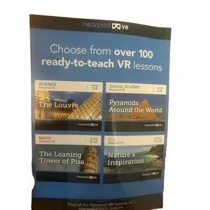 Box Of 6 Nearpod Virtual Reality Headsets . VR Adventure For School Classroom