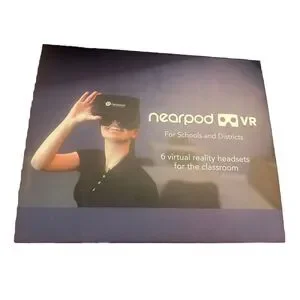 Box‎ Of 6 Nearpod Virtual Reality Headsets . VR Adventure For School Classroom