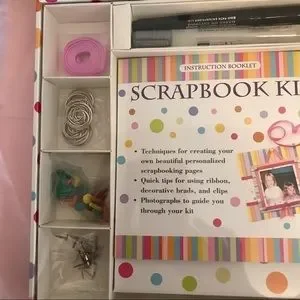 Boxed Scrapbook Kit NWOT