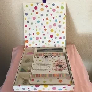 Boxed Scrapbook Kit NWOT