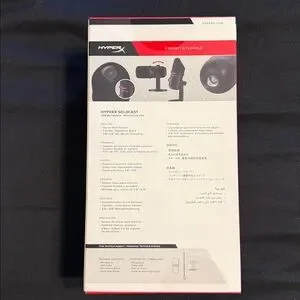 BRAND NEW HyperX SoloCast USB Microphone (Black)
