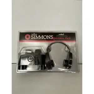 BRAND NEW Simmons 7X35MM wide angle sports Binoculars Spectator Pack Radio