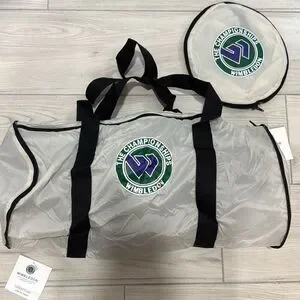BRAND NEW WIMBLEDON® THE ALL ENGLAND LAWN TENNIS AND CROQUET CLUB DUFFLE BAG - W
