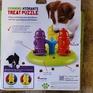 Brightkins Spinning Hydrants Treat Puzzle