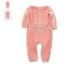 Briobebe Baby Girl Jumpsuit. Size: 9 Months Color: Mellow Rose - New