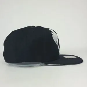 Brooklyn Nets Mitchell & Ness NBA Snapback Hat 3D Logo Paint Art Cap NWT