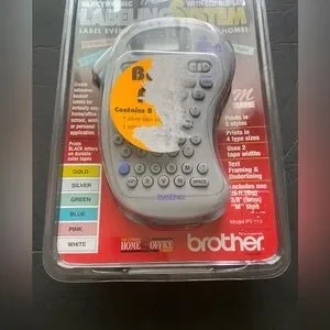 Brother P-touch Home & Hobby II Electronic Labeling System Lcd Display