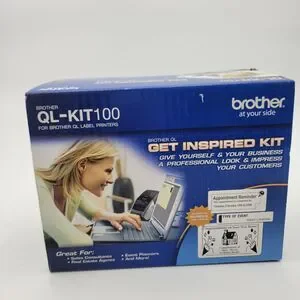 Brother QL-KIT100 For QL Brother Label Printers 100 Shipping/Address/File Labels