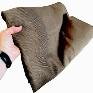 Brown Geometric Rectangular Tablecloth – 68” X 82”