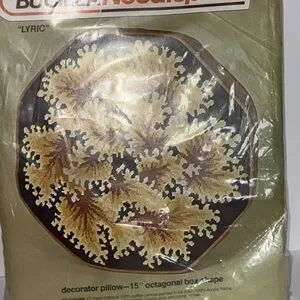 Bucilla Needlepoint “Lyric” 4816 Decorator Pillow 15”