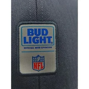 Bud Light NFL Navy Blue Baseball Cap Official Beer Sponsor Hat