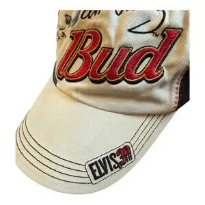 Budweiser Dale Earnhardt Jr 8 Elvis Presley 30th Chase Authentics Adj. Hat