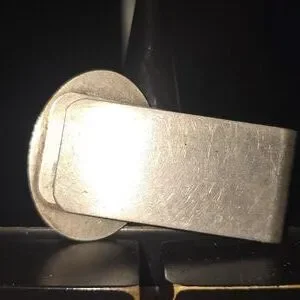 Buffalo Money Clip Sterling Silver Authentic 1937