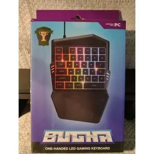 BUGHA ONE-HANDED LED GAMING KEYBOARD