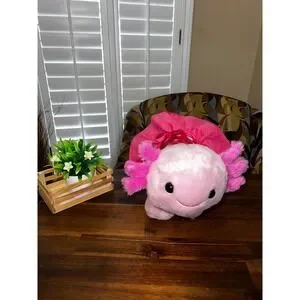 Build A Bear Pink Axolotl Pink Plush Stuffed Animal