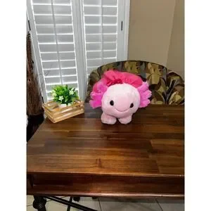 Build a Bear Pink Axolotl Pink Plush Stuffed Animal