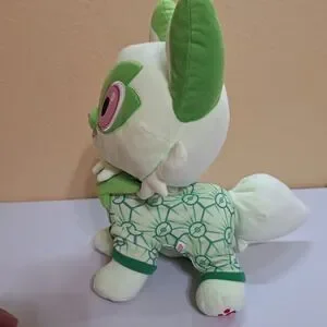 Build A Bear Pokémon Sprigatito BAB Plush Stuffed With Sleeper Pajamas 16"