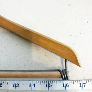Bundle Of 5 Vintage Wishbone Wooden Suit Hangers