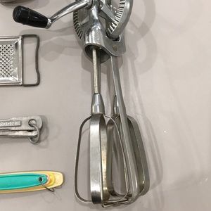 Bundle Of 6 Vintage Kitchen Mixer And Tools