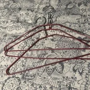 Bundle of wire or plastic Hangers
