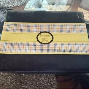 Burberry Home Collection Towel/Blanket NWT & Box 74”x55”