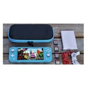 Butterfox Black And Blue Nylon Hard Shell Case For Switch Lite NEW